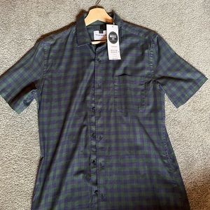 Topman short sleeve button down, size M